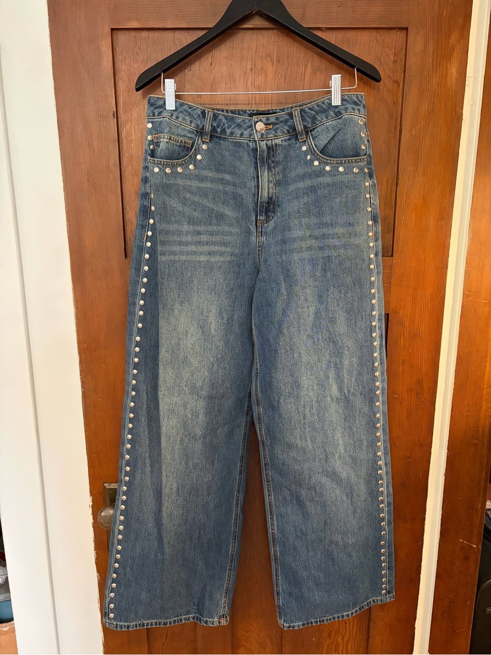 House of Harlow Studded Jeans